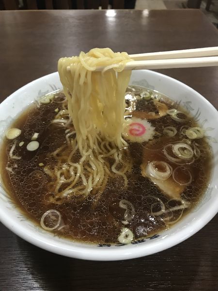 「支那そば 450円」@支那そば 佐川の写真