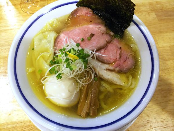 「特製中華そば（塩）　980円」@手打式超多加水麺 ののくらの写真