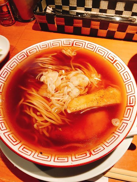 「さつま地鶏と煮干しの醤油ラーメン&タコめしセット1000円」@食堂酒場 Graciaの写真