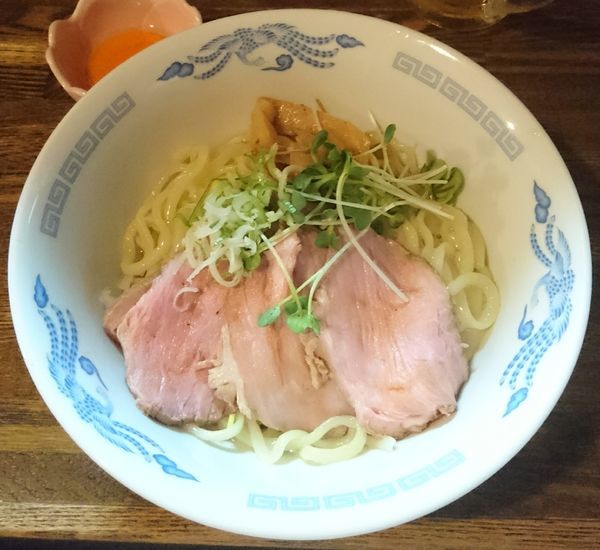 「油そば＋ちょっと肉増し＋生たまご＋ヱビス」@燦燦斗の写真