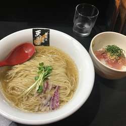 金目鯛麺 丼付き