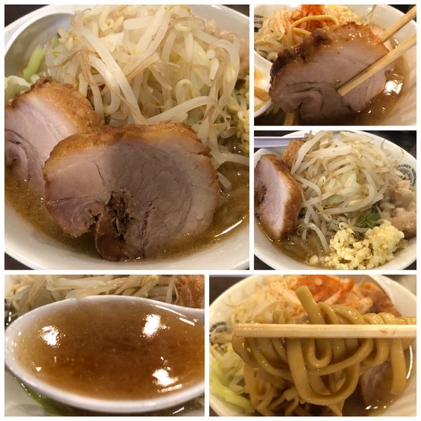 「ラーメン 小 700円 ニンニクアブラ」@RAMEN NOROSHI 東大宮の写真