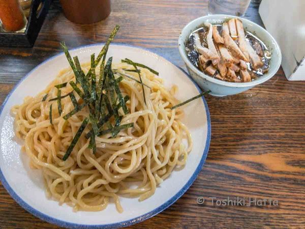 「チャーシュー入りつけソバ」@丸長 荻窪本店の写真