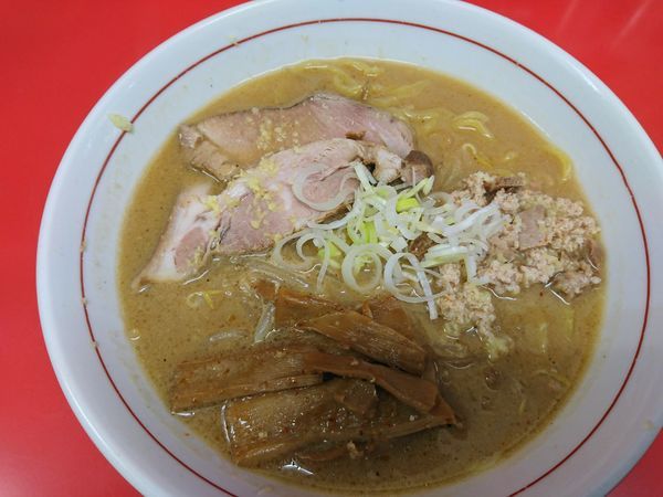 「味噌ラーメン￥800」@札幌焼き味噌ラーメン みずきの写真