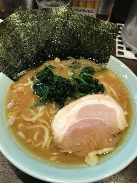 「ラーメンライス850円」@横浜家系らーめん いずみ家の写真