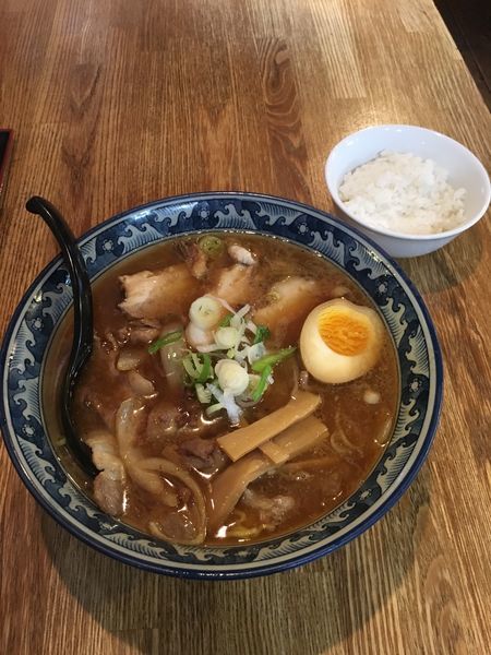 「豚そば醤油ラーメン」@らーめん たけ蔵の写真