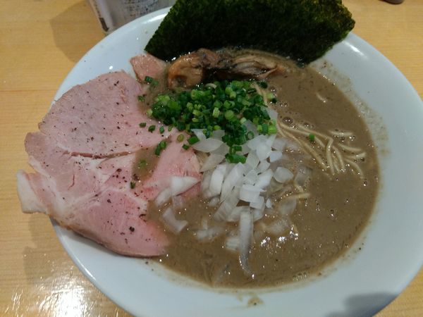 「牡蠣ニボ」@麺屋 まほろ芭の写真