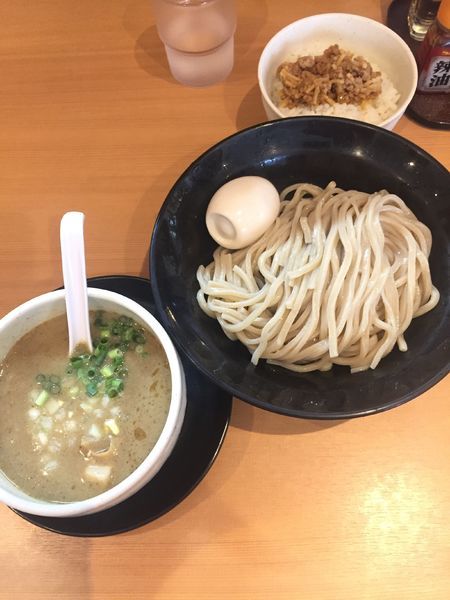 「つけめん、味玉」@麺堂 稲葉の写真