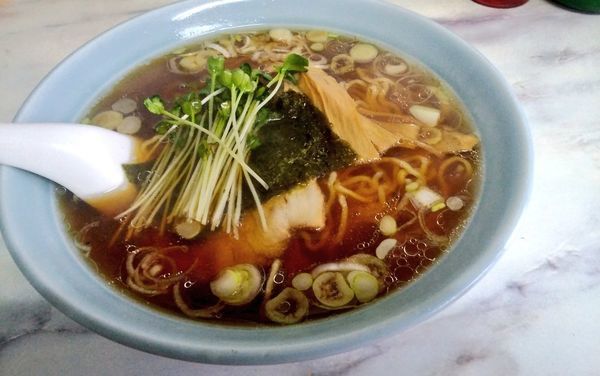 「ラーメン＋餃子」@ラーメン 華月の写真