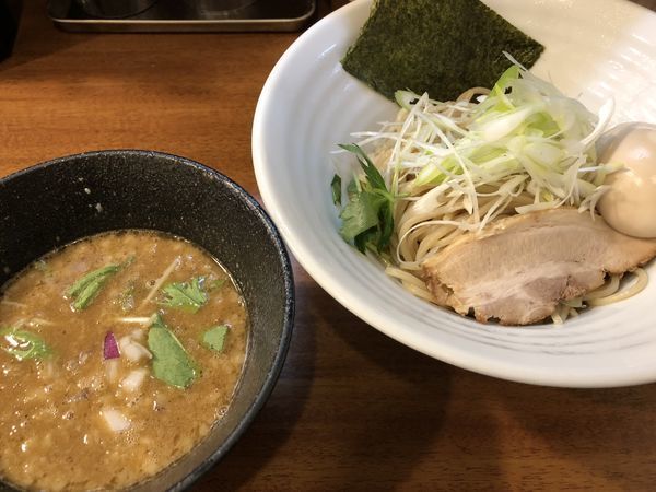 「味玉濃厚つけ麺」@煮干しそば 梵の写真