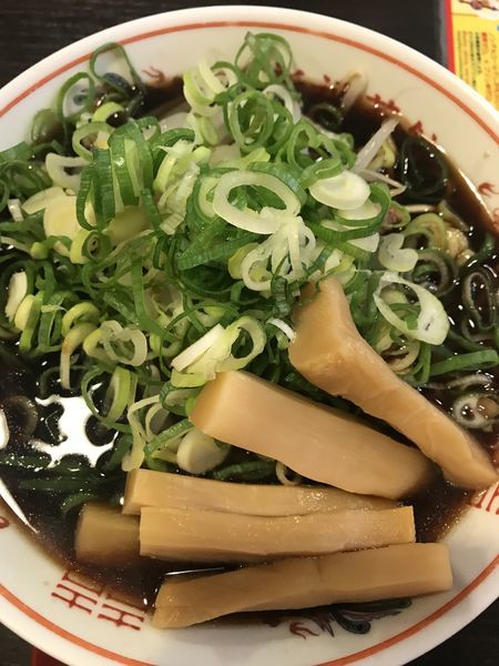 「中華そば 支那竹入り 850円」@新福菜館 秋葉原店の写真