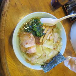 ワンタンメン＋揚げネギ