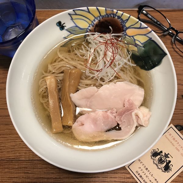 「のどぐろ煮干し冷やしらーめん」@Ramen&Bar ABRI -Ebisu-の写真