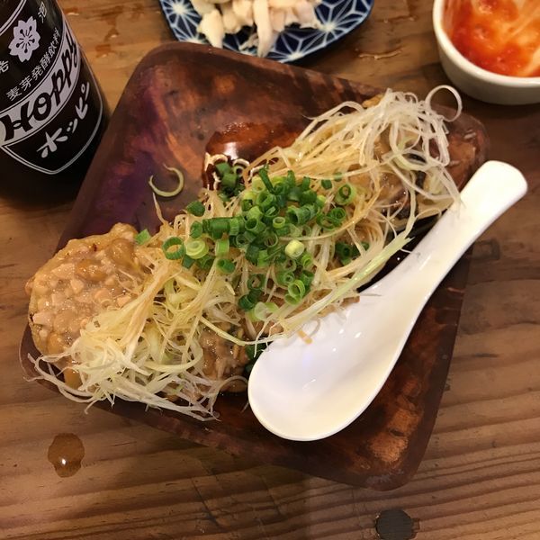 「納豆餃子」@アガリコ餃子楼 新橋店の写真