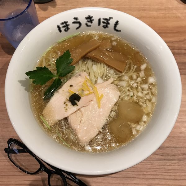 「伊吹いりこと羅臼昆布の冷やしそば」@ほうきぼし 関内セルテ店の写真