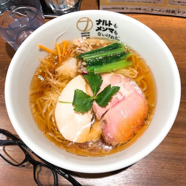 「秋刀魚煮干しの冷やしらーめん」@ナルトもメンマもないけれど。の写真