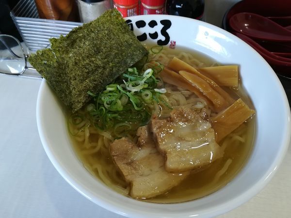 「7/31 中華そば大盛り820円」@麺屋こころ 金沢八景店の写真