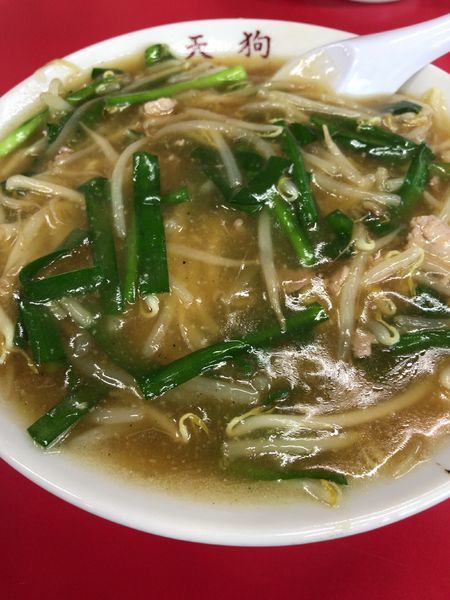 「スタミナラーメン」@手打ちらーめん 天狗の写真