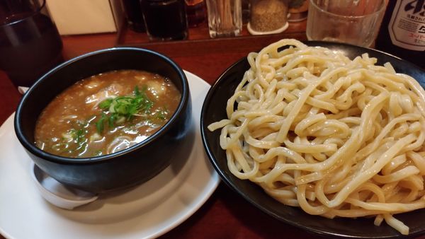 「魚介つけ麺大盛」@豚骨ラーメン 龍吟軒 大山町店の写真