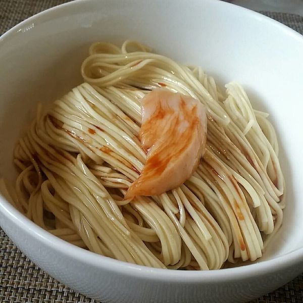 「丸鶏あえ玉」@improv.の写真