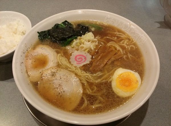 「中華そば竹食堂改大盛り」@らあめん花月嵐 分倍河原店の写真