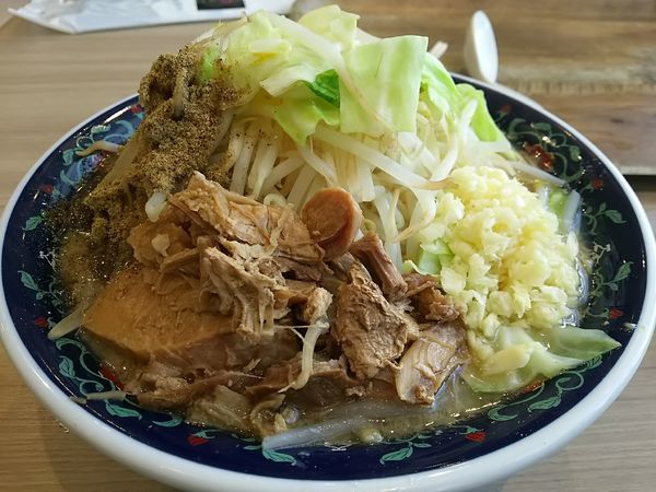 「ニボジロー　※野菜、ニンニク増し　（大盛り：無料）」@凌駕IDEA イオンモール松本店の写真