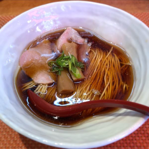 「醤油煮干しそば」@柴崎亭の写真