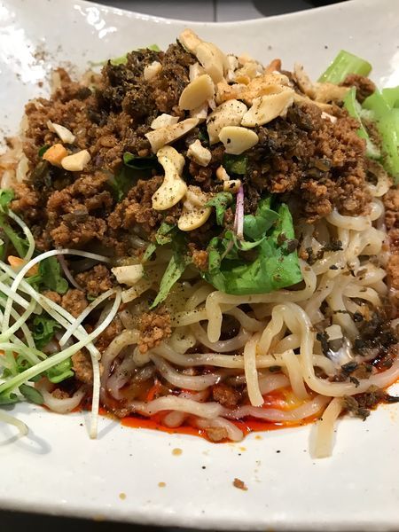 「汁なし担々麺」@中華蕎麦 瑞山（ZUIZAN）の写真