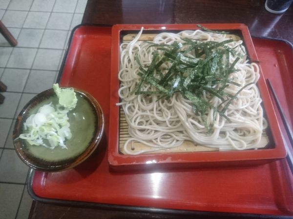 「ざる蕎麦 ４００円」@そば処 甲州屋の写真