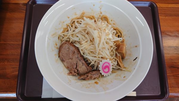 「まぜそば 野菜、脂、少なめ」@ラーメン 大高山 龍ヶ崎牛久店の写真