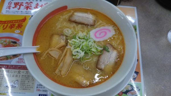 「味噌ラーメン(大盛) 529円」@幸楽苑 門田店の写真