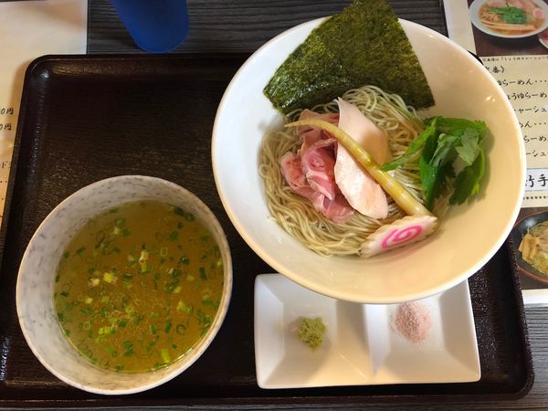 「天草大王、鯛煮干しと濃厚昆布水のつけ麺」@麺匠えにしの写真