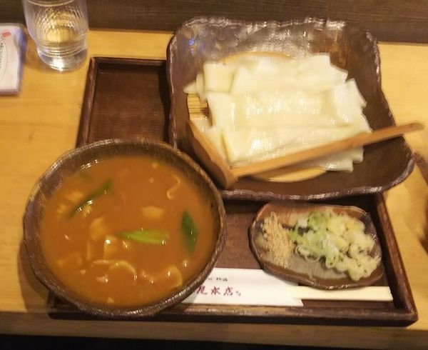 「カレーセイロひも川830円」@藤屋本店の写真