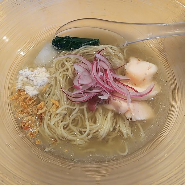 「【期間限定】冷やし煮干しらぁめんお茶漬けセット」@麺屋 さくら井の写真