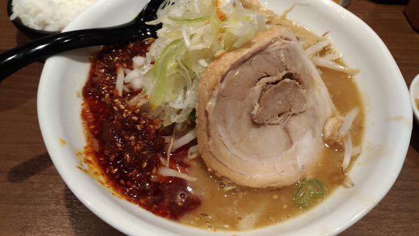「濃厚辛味噌ラーメン」@らーめん 蓮の写真