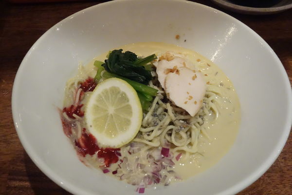 「【限定】冷やしカニらーめん」@海老丸らーめんの写真