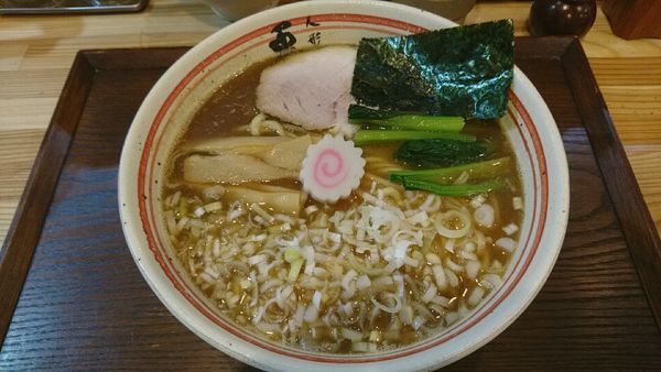 「らーめん（中）880円」@人形町 兎屋の写真