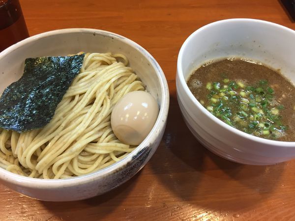 「つけ蕎麦中プラス卵」@麺匠 ヒムロクの写真