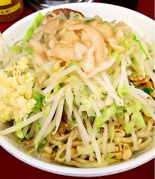 「少なめなラーメン＋specialな［まかない］」@ラーメン二郎 相模大野店の写真