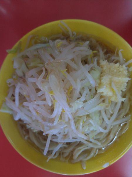 「小ラーメン(麺少なめ)：豚2枚(麺 約250g) 750円」@ラーメン二郎 茨城守谷店の写真