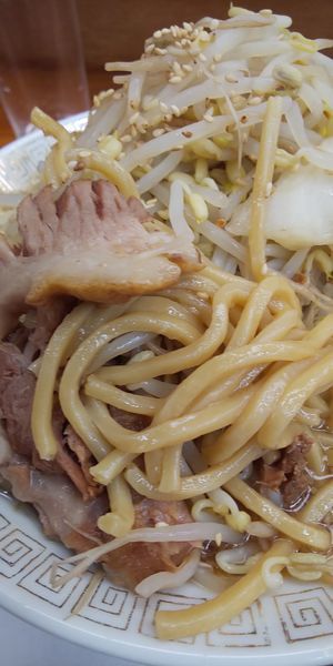 「大高山ラーメン 中盛り」@ラーメン 大高山 龍ヶ崎牛久店の写真