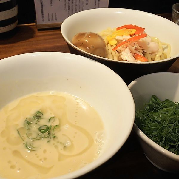 「【期間限定】ビシソワーズの冷たいつけめん」@RAMEN GOTTSUの写真