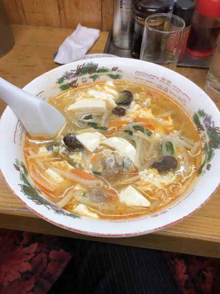 「サンラータン麺」@ラーメンこんのの写真