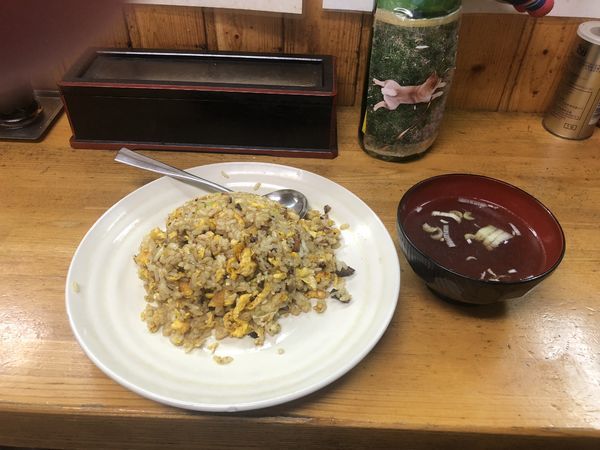 「カレーガーリックチャーハン」@ラーメンこんのの写真