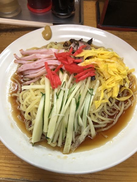 「冷やし中華」@ラーメンこんのの写真