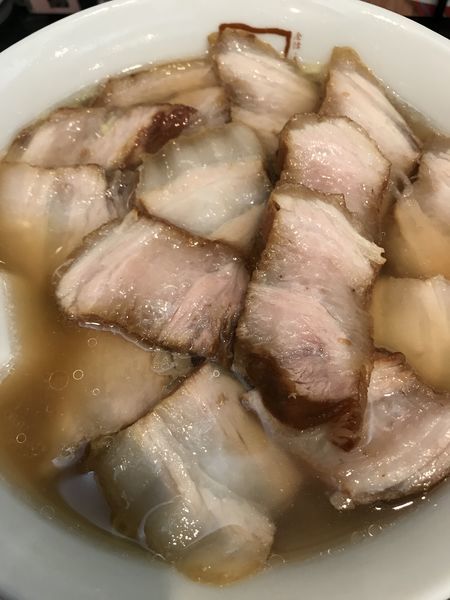 「チャーシュー麺」@喜多方ラーメン 坂内 亀戸店の写真