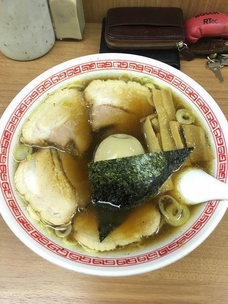 「味玉チャーシュー麺」@中華そば・つけめん 甲斐 高円寺店の写真