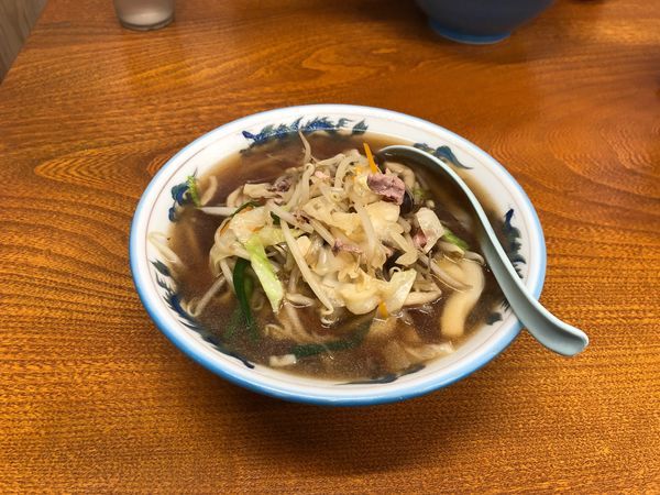 「御岳ラーメン  650円」@手打ちラーメン 東峯園の写真