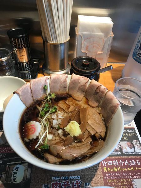 「肉そばけいすけ肉増し」@らあめん花月嵐 東高円寺店の写真