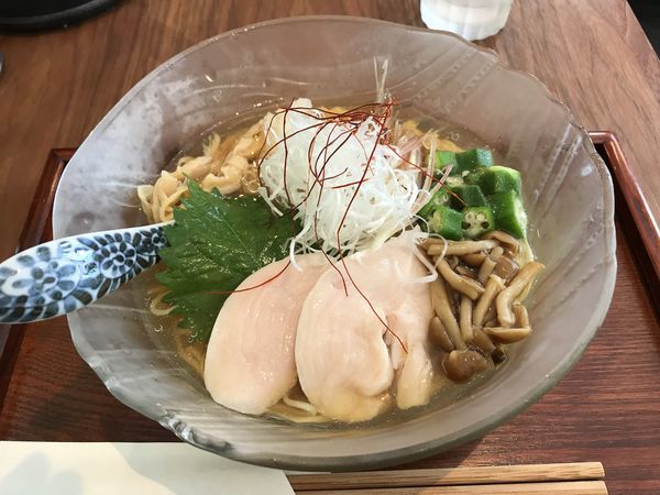 「Ra-men (冷)　魚介だし汁」@メンドコロ Kinariの写真